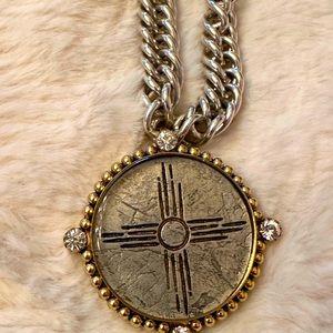 Virgins Saints & Angels necklace with Grande medallion